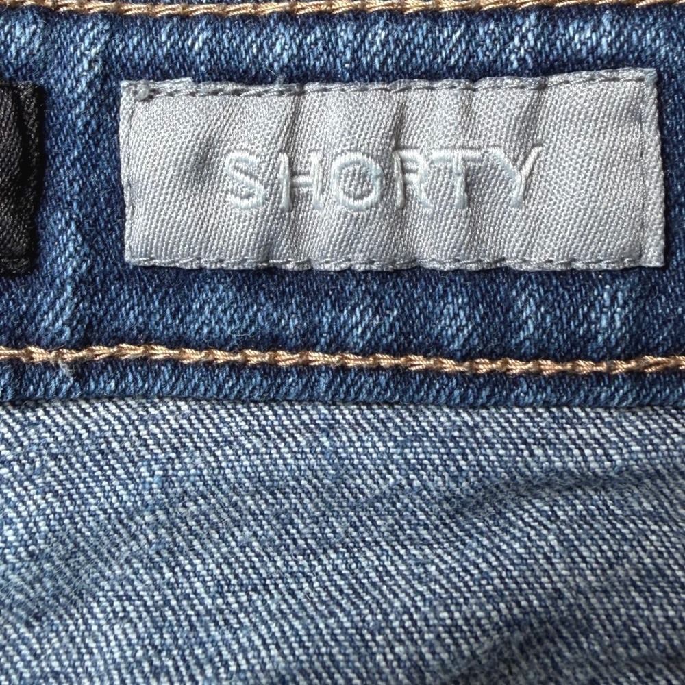 Aeropostale Women's Size 4 Distressed Denim Cutoff Shorts Womens Shorty Stretch - Picture 5 of 16